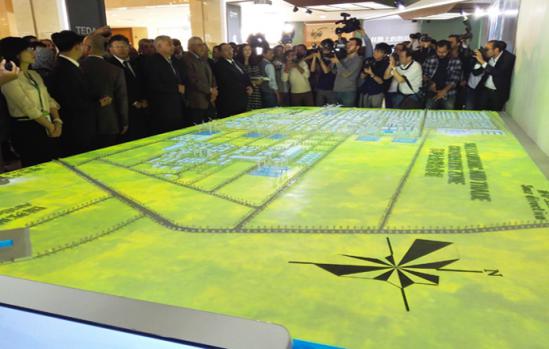 埃及蘇伊士規(guī)劃館數字沙盤