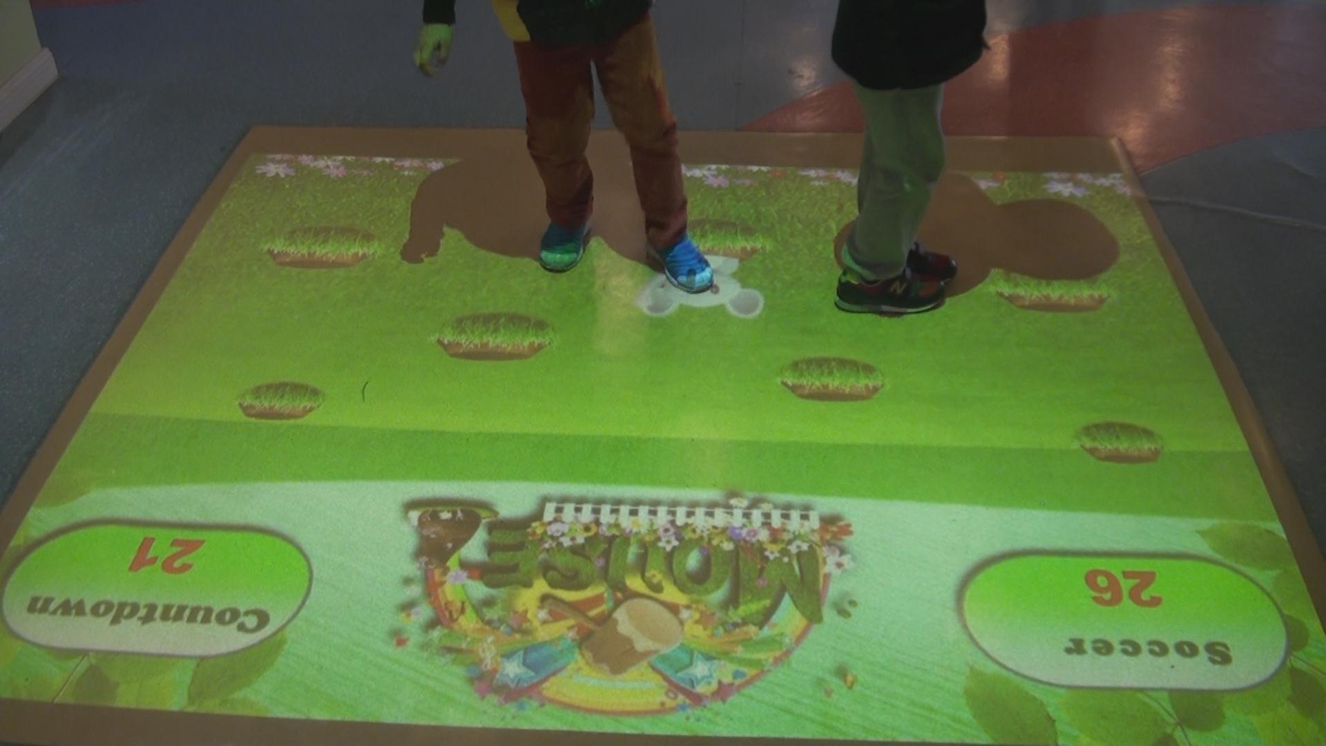 地面互動(dòng)投影