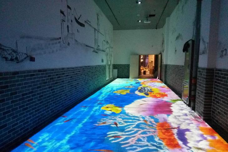 地面互動(dòng)投影